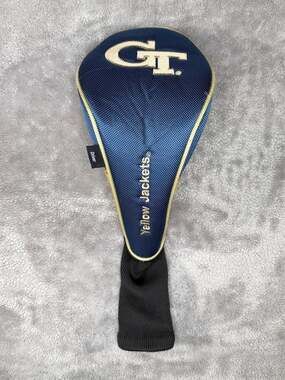 Team Effort Georgia Tech Yellow Jackets Driver Golf Club Headcover, 16”